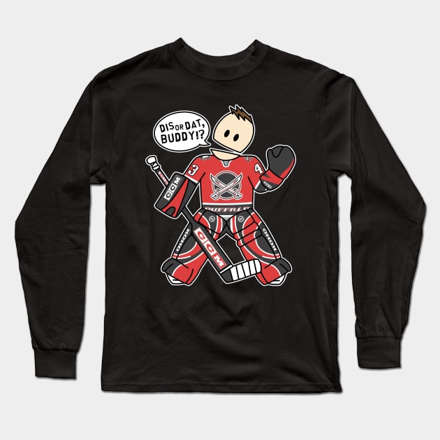 Marty Biron South Park Long Sleeve T-Shirt by Carl Cordes